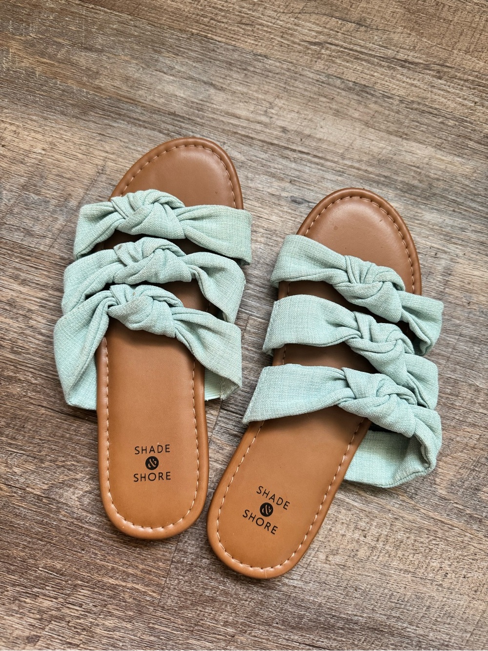 Shade & Shore Triple-Knot Slide Sandals for Women